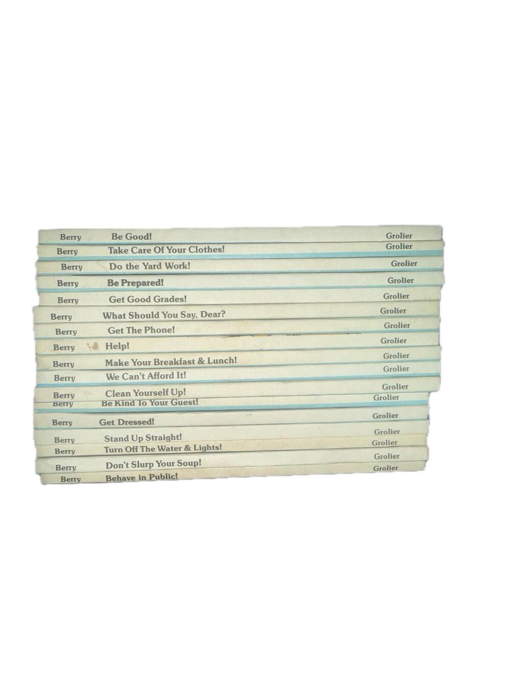 The Survival Series for Kids Lot of 17 by Joy Wilt Berry Vintage Books 1980s